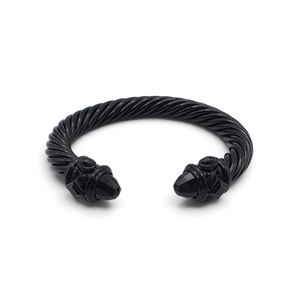 David Yurman Dark Black Aluminum Renaissance Cuff